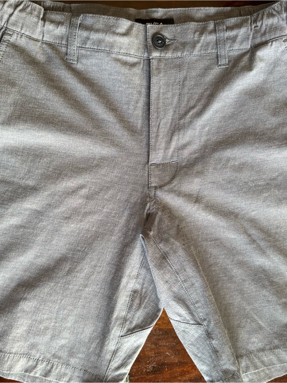 RVCA Gray Men's Waistband Shorts